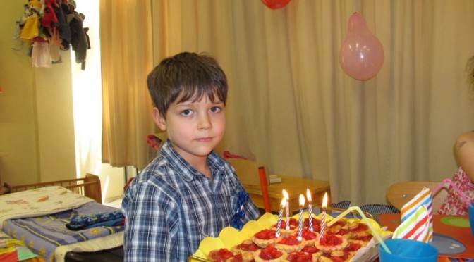Balázs 5 éves